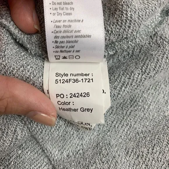 Paige Dress Womens XS Extra Small Gray Heather Sage Midi Tank Side Slits V Neck - Picture 12 of 15